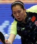 Story: Nicknamed Big Baby, Ding is well liked by fans due to her bubbly character. If Ding Ning wins in Rio, she will complete the grand slam. Seed 2.