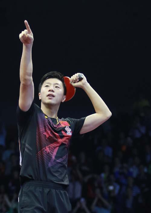 MA Long (CHN) swept all major Men s Singles World titles in 2015!