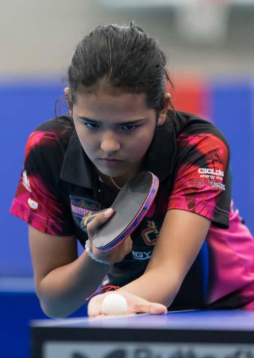 15-year-old Adriana DIAZ is making her Olympic debut in Rio as the first Puerto Rican table tennis Olympian.