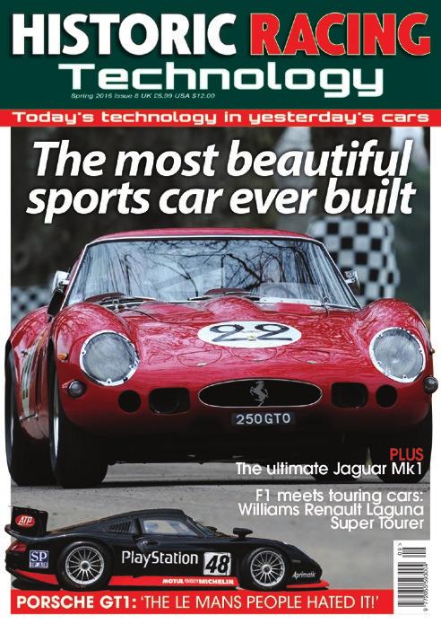 By the industry for the industry HISTORIC RACING TECHNOLOGY has rapidly established a keen following among professional engineers and home enthusiasts alike.