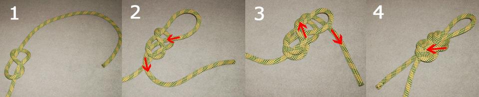 Figure-of-eight Rethreaded The rethreaded figure-of-eight knot is an essential knot to know for a couple of applications.