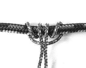 Prusik Knot A Prusik Knot is used in ascending a rope or as backup in abseiling. This knot is also useful in holding onto a vertical rope and hauling up load or another climber.