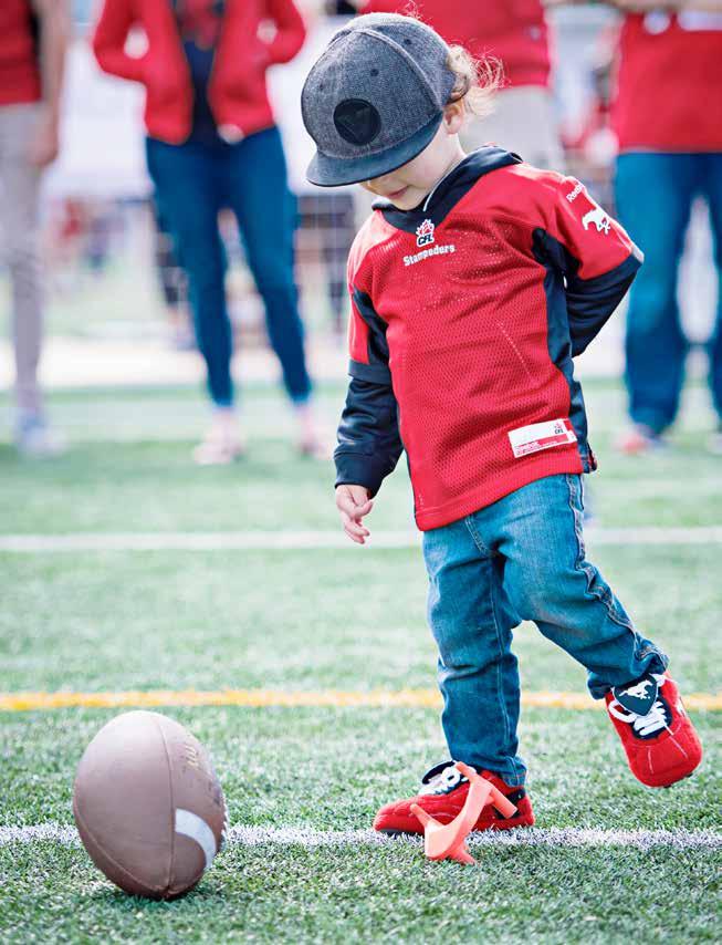 The Stampeders Foundation is a community and charitable initiative dedicated to improving the lives of Calgarians and Albertans in both Central and Southern Alberta.