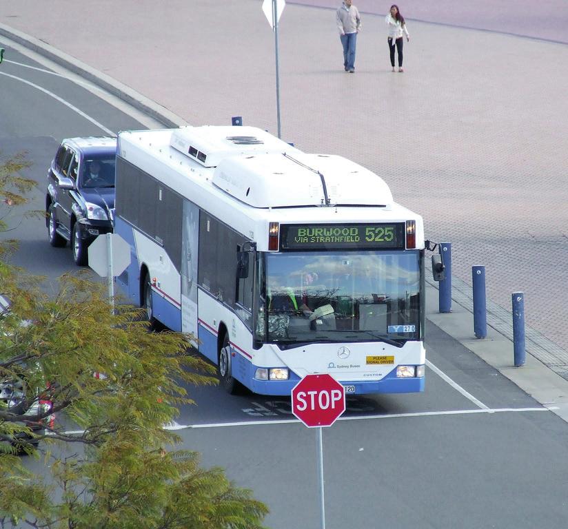 Public Sydney Buses Sydney bus routes setting down at Burwood and Strathfield Burwood Station 418 Tempe to Burwood 461 Domain/City/Annandale/Burwood 458 Ryde to Burwood 463 Bayview Park to Burwood