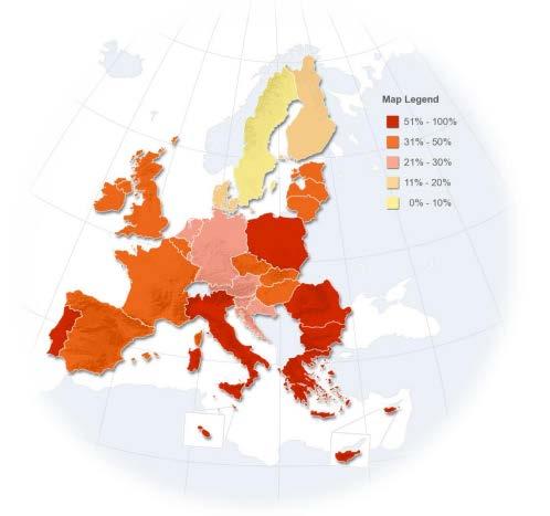 Frequency (Eurobarometer 412) Citizens in the Southern