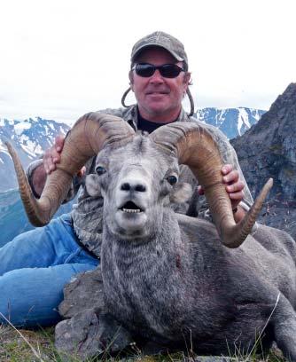 A few days later, after moving camp, he also took a 91/2 billy goat.