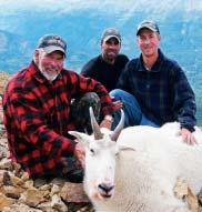 On our second sheep hunt beginning the middle of August, we had two hunters join us for their own mountain top experiences: Wayne Pressgrove, a