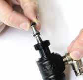 6 MAINTENANCE SERVICE CENTERS SPARES & ACCESSORIES Take the piston and spring and clean the seal at the top of the piston 2, re-lubricating it with a light smear of