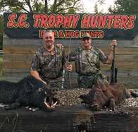 Welcome to South Carolina Trophy Hunters. You will be hunting one of the largest farms in South Carolina. We offer 12,000 acres of prime hunting land that surrounds two trophy deer and hog lodges.