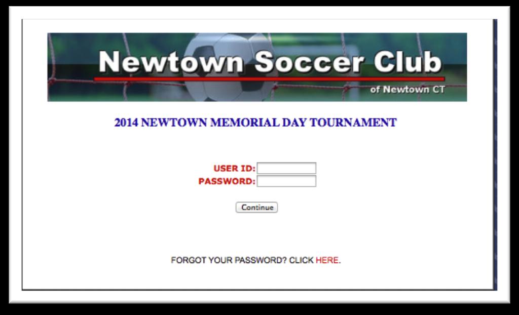 2 TYPE THE DOCUMENT TITLE If you finished that portion then you can move on to the filling out your team history. This is important when the Newtown Soccer Club is creating the brackets.