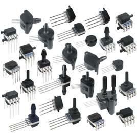 Advanced board mount sensors Similar to the basic solutions these compact, board mounted pressure sensors can be used for applications where space is constrained.