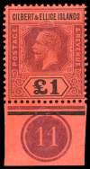 Estimate $250-350 225 / India, 1904-09, King Ed ward VII, 5r, 10r & 15r (73-75. SG 142, 144, 146), o.g., 10r never hinged, oth ers barely so (if, in deed, they are hinged at all), bright, fresh and beau ti fully cen tered, Ex tremely Fine and choice.