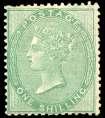 BRITISH COMMONWEALTH: Great Britain 15 16 17 15 Great Brit ain, 1847, Queen Vic to ria (em bossed), 1s pale green (5.