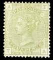 SG 700 ($1,040). Estimate $200-300 31 Great Brit ain, 1881, Queen Vic to ria, 1d mauve, Die II (16 dots), imperf (89b.