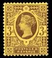 Scott sug gests a pre mium of 40% for stamps with perfs clear of the de sign on all sides. Scott $675.