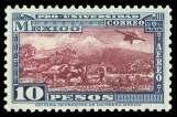 LATIN AMERICA: Mexico MEXICO Ex 357 357 Mex ico, 1934, Na tional Uni ver sity, 1c-10p com plete (698-706), in clud ing the 1c Postal Tax (RA13B),