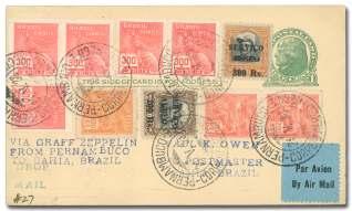 and Drop Mail, backstamped Bahia, 25 May, Very Fine.