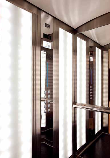 06 07 DESIGN YOUR LIFT Create the look and feel of your elevator just the