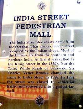 The India Street derives from its name from the fact that it has always been