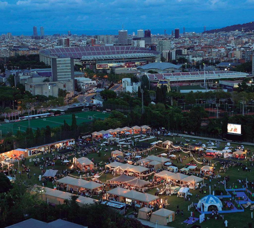 PoloPark One of the biggest green spaces in the city of Barcelona 125 exhibitors, 20.000 m 2, 40.