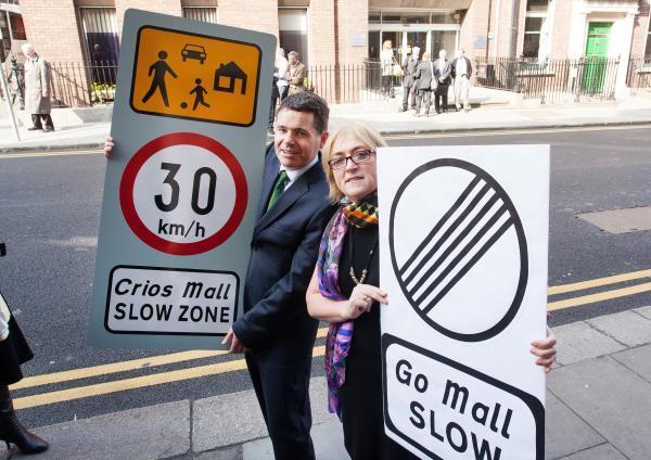 Slow Zone Sign Limerick City &