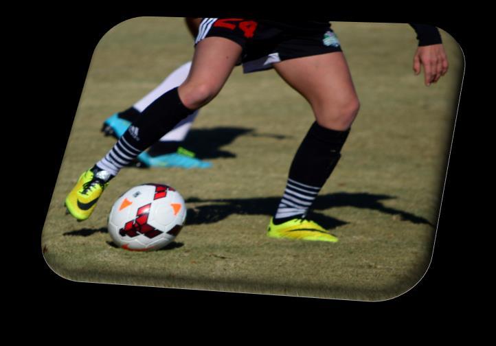 BALL CONTROL ON THE GROUND WHEN RECEIVING THE BALL ON THE GROUND WITH THE INSIDE OF THE FOOT, PLAYERS SHOULD TURN THEIR HIPS AND MOVE THE CONTROLLING FOOT UNDER OR BEHIND THE BODY TO CREATE A CLOSED