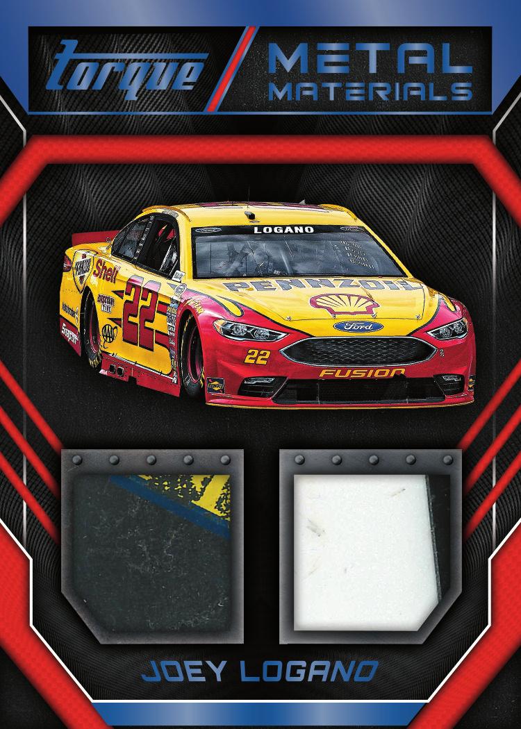 Raced Relics features a swatch of race-used material.