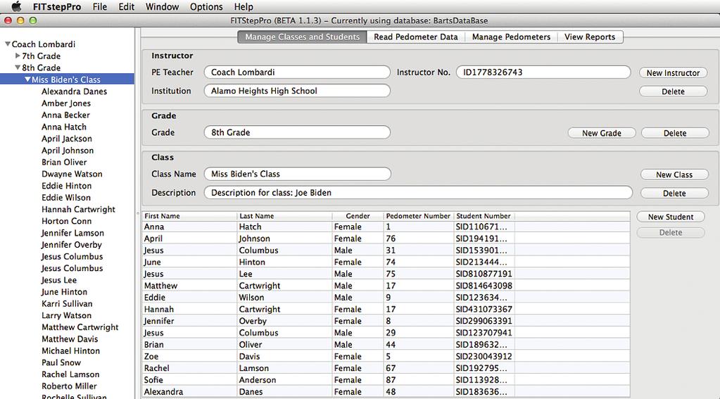 File Menu The File menu allows you to create a new database, open an existing database, import into a data file, export to Excel, and print reports.