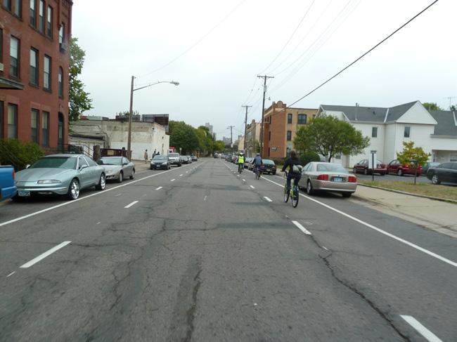 Conventional Bike Lane Variations Climbing Lanes are bike lanes in the uphill direction in segments where providing a bike lane in both directions is not feasible due to space constraints, or