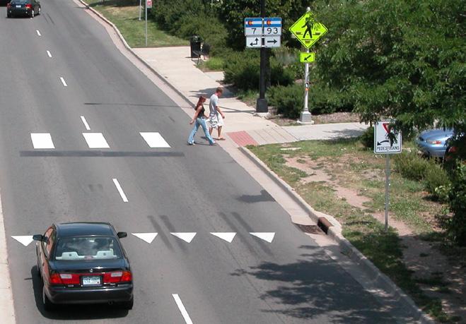 They facilitate safe crossings by enabling bicyclists and pedestrians to cross the roadway in two stages.