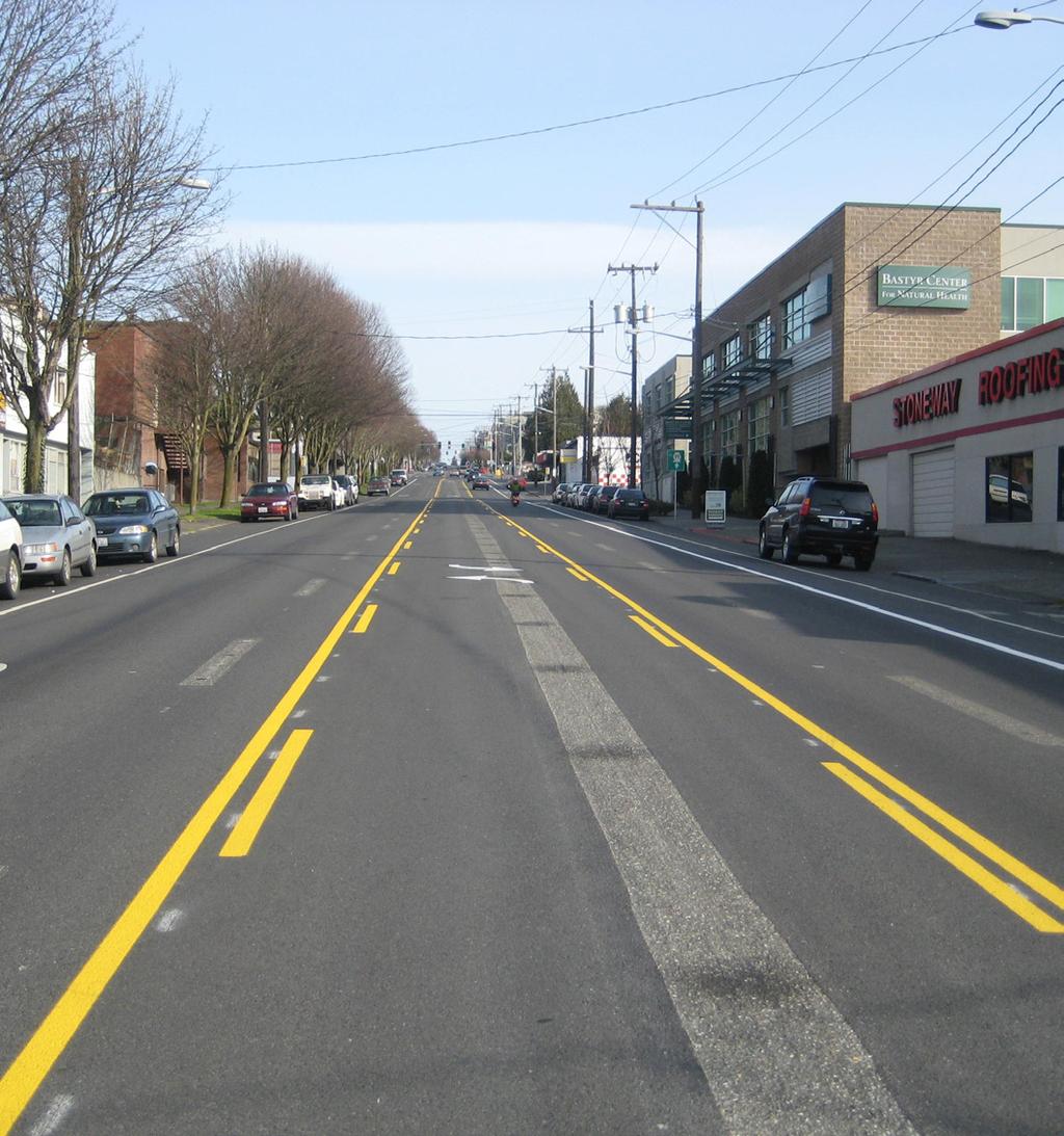 Retrofitting Existing Streets to Add Bikeways This section presents the various ways in which bikeways may be retrofitted to existing streets.