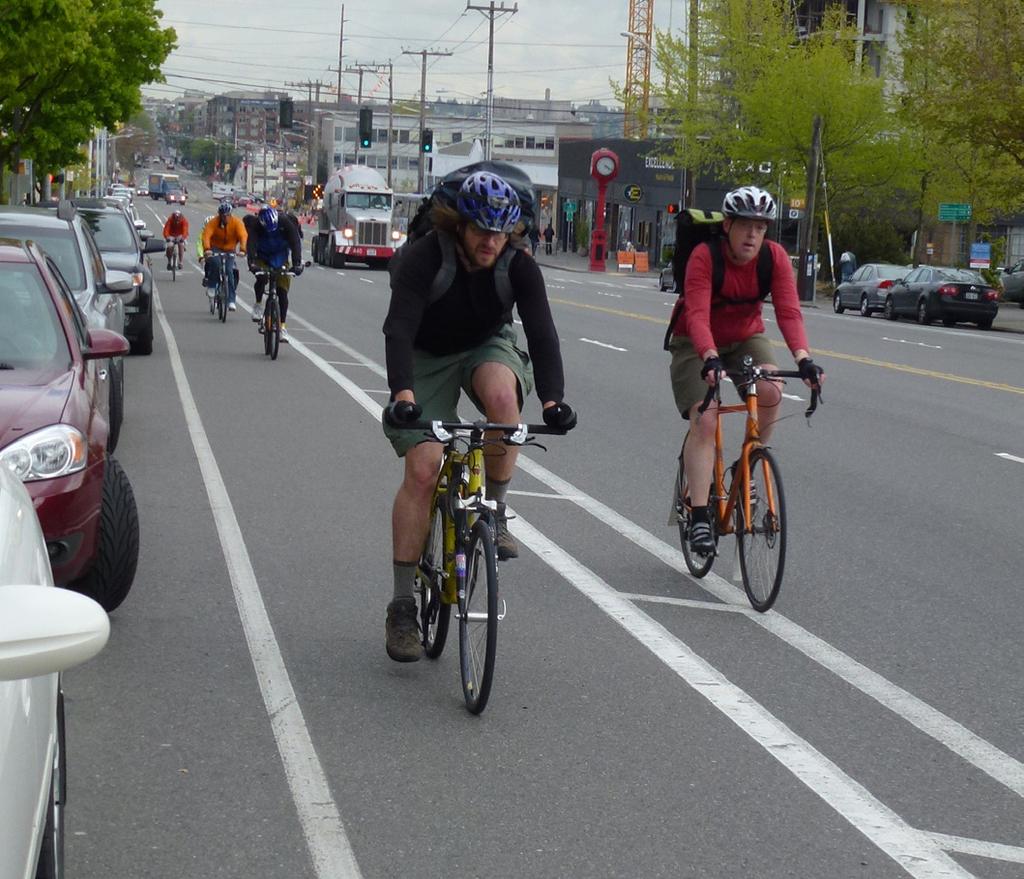 Design Speed Expectations The expected speed that different types of bicyclists maintain under various conditions also influences bikeway design,