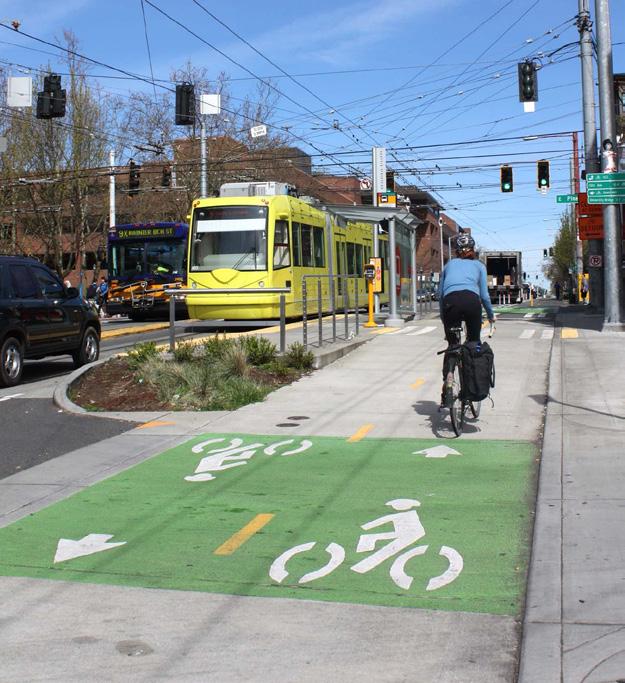 The guide is available for free download at: https://www.fhwa.dot.gov/environment/bicycle_pedestrian/publications/separated_ bikelane_pdg/page00.