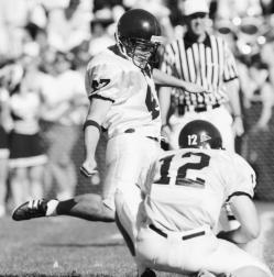 UNIVERSITY OF RICHMOND FOOTBALL 2001 47 Doug Kirchner UR: Slated to handle place-kicking duties this season. 2000: Second on team with 51 points... hit eight of 12 field goals and 27 of 29 extra points.