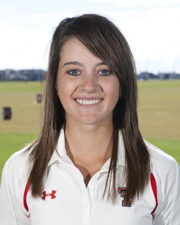 Kim Kaufman Freshman n Clark, S.D. Texas Tech Women s Golf - 2009-10 SPRING 2010 (FRESHMAN) Posted a solid spring for the Lady Raiders as she competed in all eight spring tournaments.