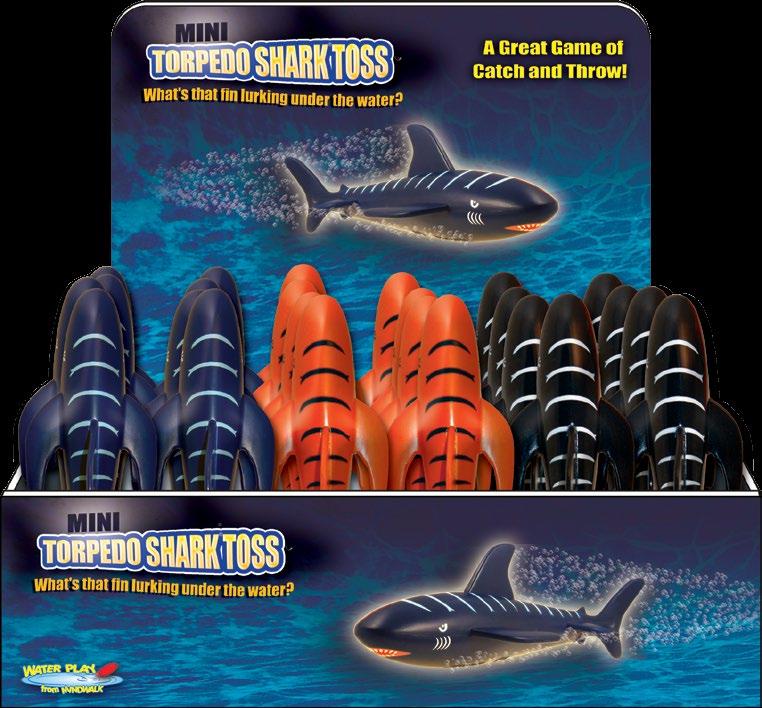 94 cm) Minimum unit - 12 per style Torpedo Shark
