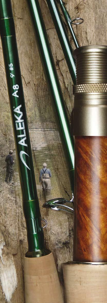 A8 FLY RODS Classic beauty & smooth-fast action The Aleka A8 Fly Rod, one cast it will become your rod of choice.