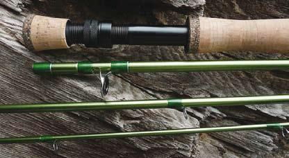 The Aleka A3 rods have smooth, progressive blank taper that loads fast while maintaining the reserve power for distance casting.