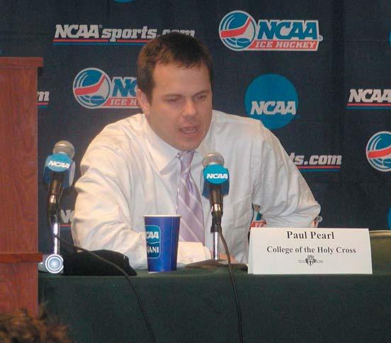 Pearl has forged a 214-207-48 record at Holy Cross over 14 years and has been the man behind the bench in seven of the nine most successful seasons in Holy Cross history, while he has had three teams