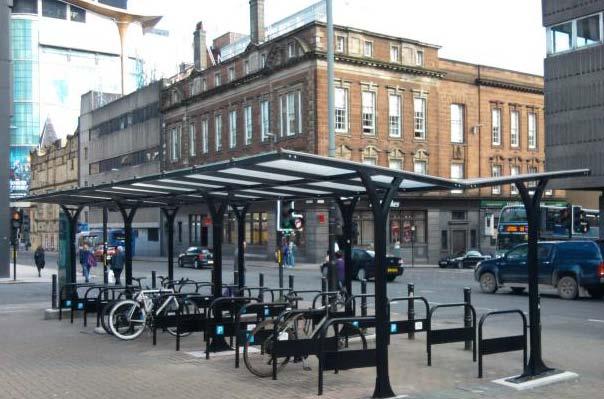 Supporting measures Around 1,000 cycle parking spaces will be provided across venues Cycle Hire in place for Games Time Additional capacity on core Glasgow rail routes that serve