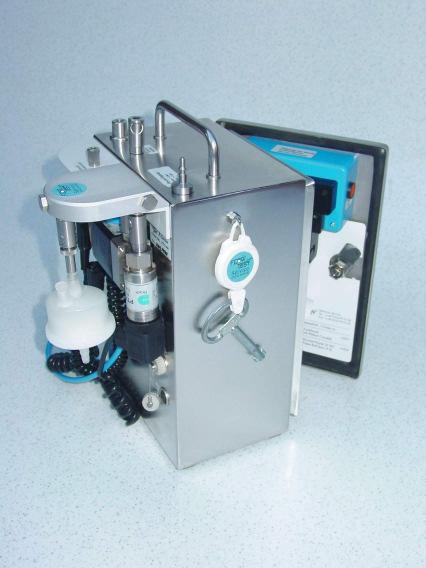 The Instrument can also be used as a Calibration Pressure Gauge (Range 0-4 bar, 0-6 or 0-8bar) Membrane Filter Integrity Tests : Diffusion Test (Forward-Flow) Pressure Drop Test Diffusion and Bubble