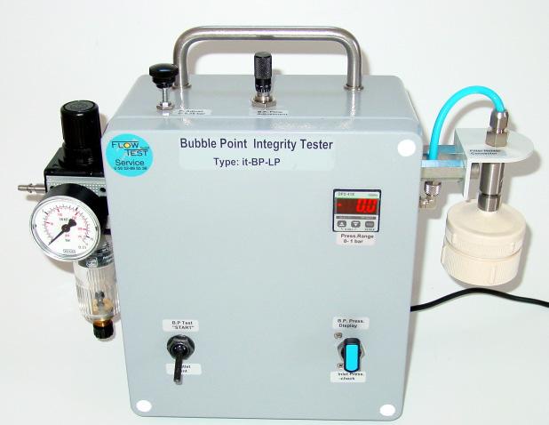 The 2-Channel Filter Integrity Test Station "ita-02-ts" for Membrane Filters The 2-Channel Filter Test Station carries out the filter integrity tests for two different filters simultanously.