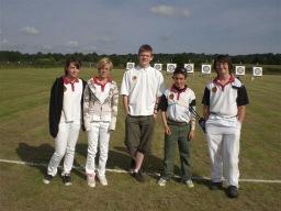 National Recurve Bronze Well done the team. Full report on the club website.