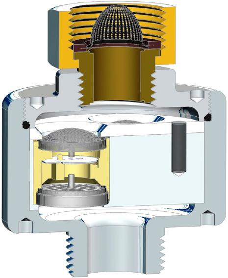 larger flows. The actual flow rate is determined by the specific combination of HL2024 Flow Regulators inside the HL2024 Cartridge.