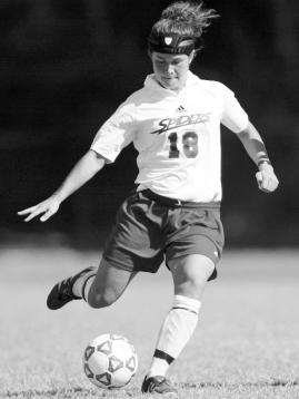 (AAA) State Championship semi-final and final games helped lead team to a 2000 State Championship and #1 ranking in NSCAA Adidas Golden Boot Award Winner member of U16 2000 National Championship team