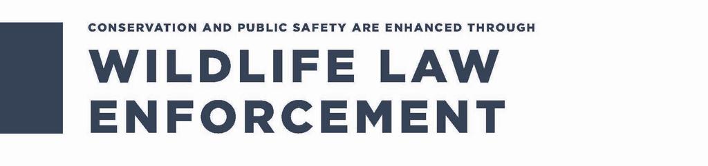 NCWRC Law Enforcement activities address: Public Safety