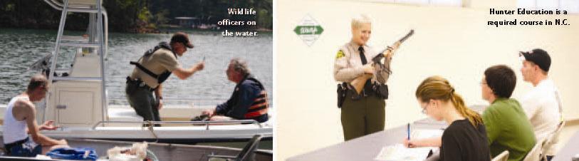 fisheries and boating laws Wildlife Enforcement Officers