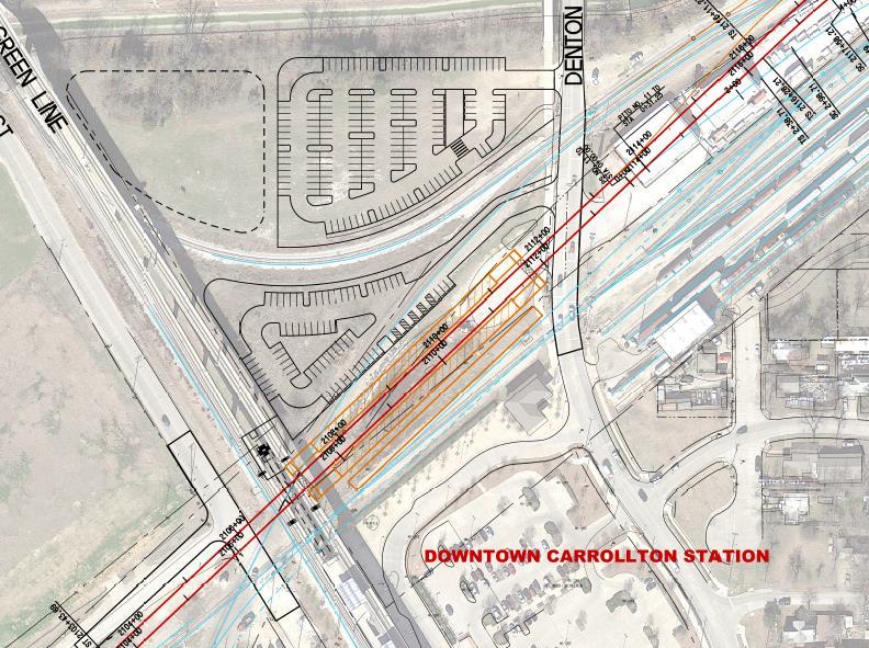 support Interest in downtown Carrollton as multimodal transit hub Seen as complement to existing and planned development Station Benefits DART Green Line connection Existing and future