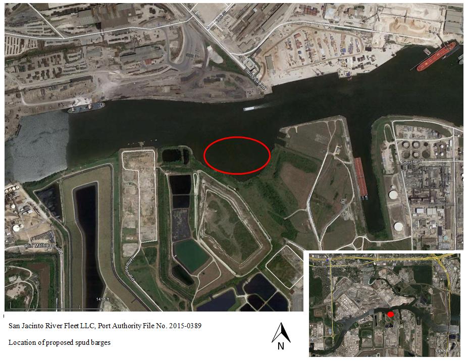 yards of dredged material Note: Three phase plan San Jacinto River Fleet LLC Location: Houston Ship Channel Project: