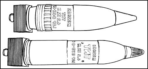 Table 6-3. Ammunition for 4.2-inch mortar, M30. a. Identification.